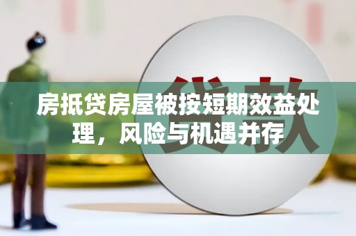吉木萨尔房抵贷房屋被按短期效益处理，风险与机遇并存